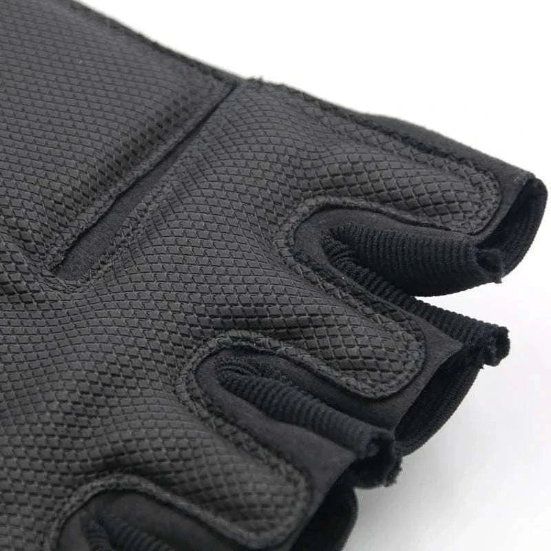 Half Finger Tactical Gloves for Cycling, Shooting & Outdoor Use-camouflage / M