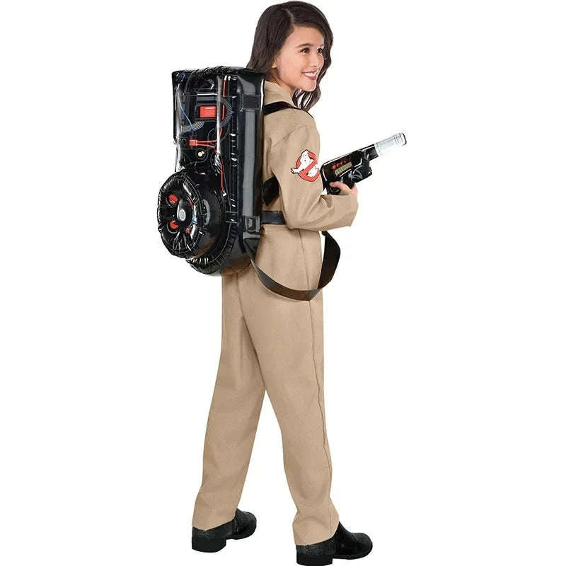 Halloween Ghostbusters Costume Jumpsuit for Adults-C / Adult 180