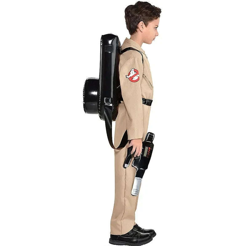 Halloween Ghostbusters Costume Jumpsuit for Adults-C / Adult 180
