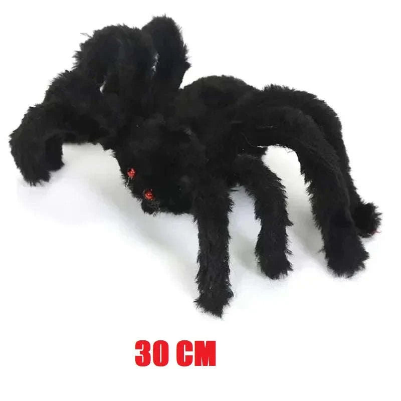 Halloween Giant Plush Black Spider Prop-150 cm
