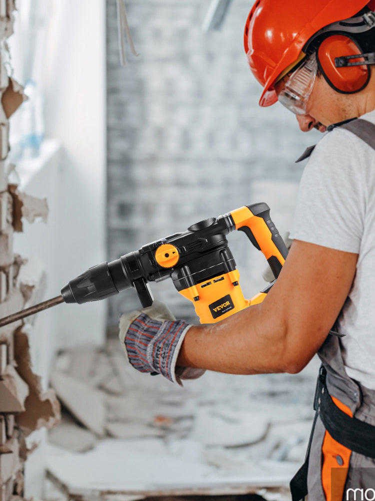 1600W Rotary Hammer Drill SDS Max 42mm 3 Mode Concrete Breaker