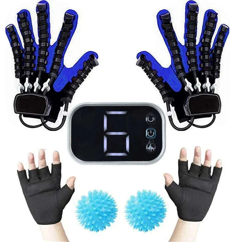 Hand Rehabilitation Glove for Finger Mobility Training-9 right / M