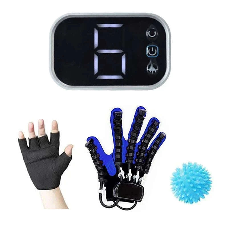 Hand Rehabilitation Glove for Finger Mobility Training-9 right / M
