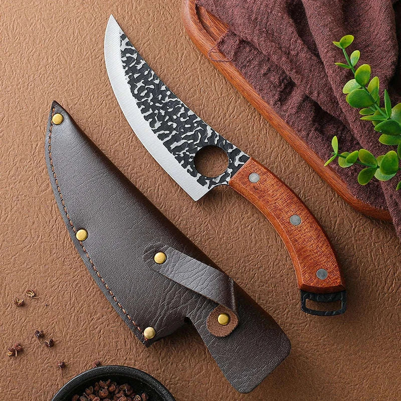 Handcrafted Boning Knife-with Knife Cover