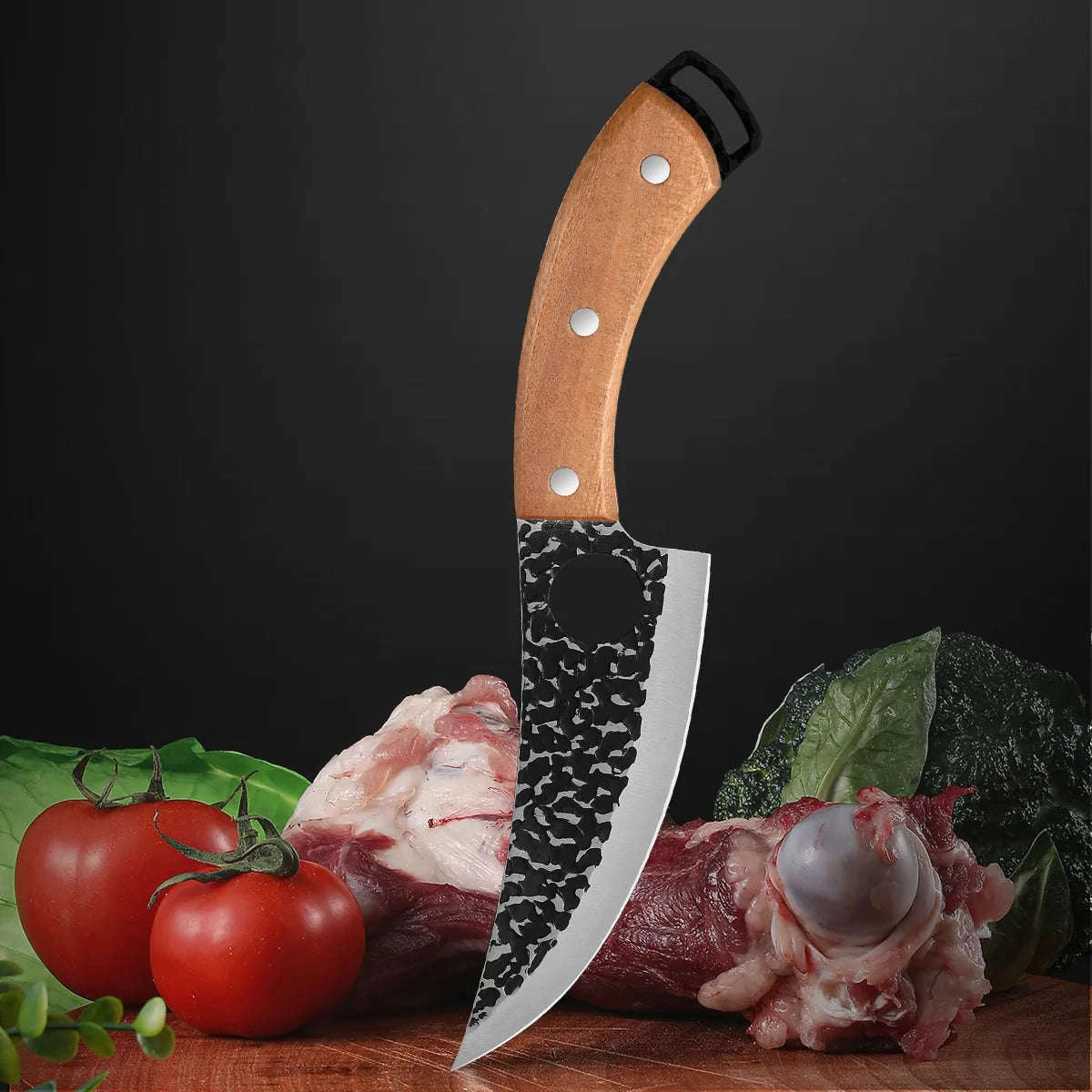 Handcrafted Boning Knife-with Knife Cover
