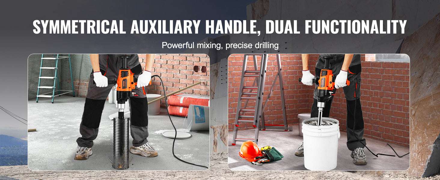 Handheld Core Drill Machine 2000W/2600W Wet & Dry Concrete Drill-2000W 160mm / Poland