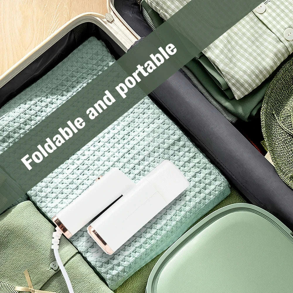 Handheld Fabric Steamer 130ml 1000W Portable Steamer-WHITE / EU