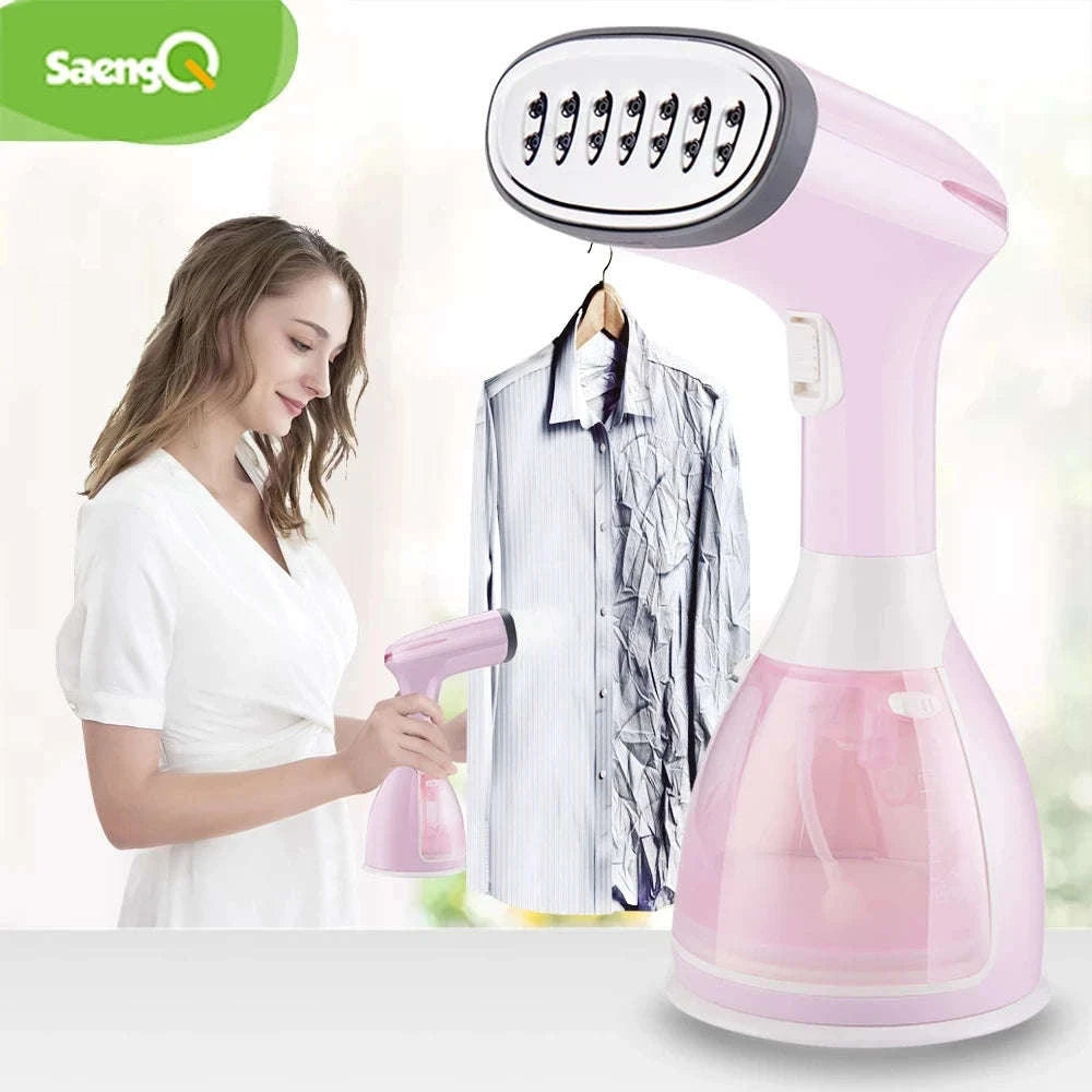 Handheld Garment Steamer 1500W Fabric Steamer for Clothes-blue / EU