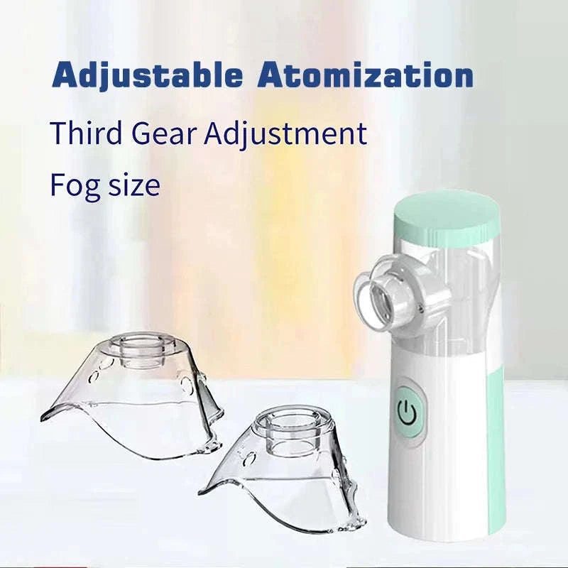 Handheld Portable Inhale Nebulizer Mesh Atomizer for Kids & Adults-Mode 1