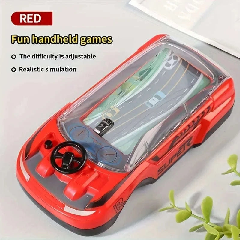 Handheld Racing Game Device for Fast, Interactive Play-red / China Mainland