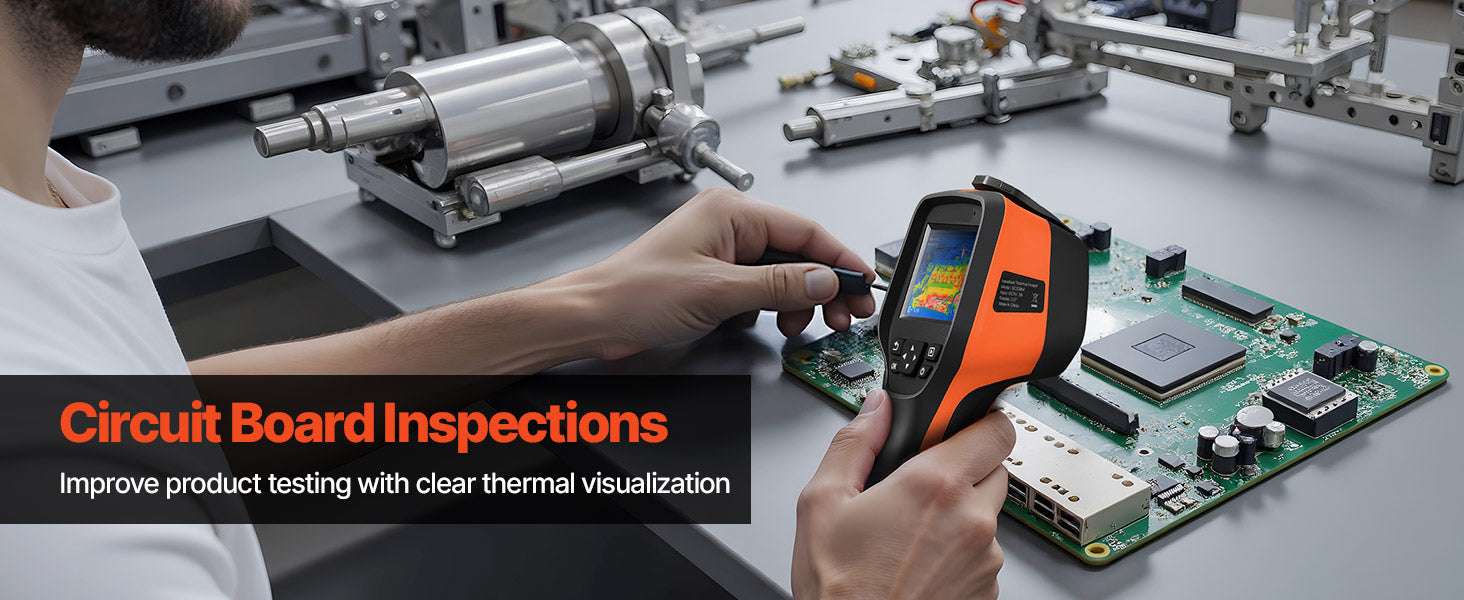 Handheld Thermal Camera 256x192 IR 2MP Visual 25Hz Imager-3.5inch / United States
