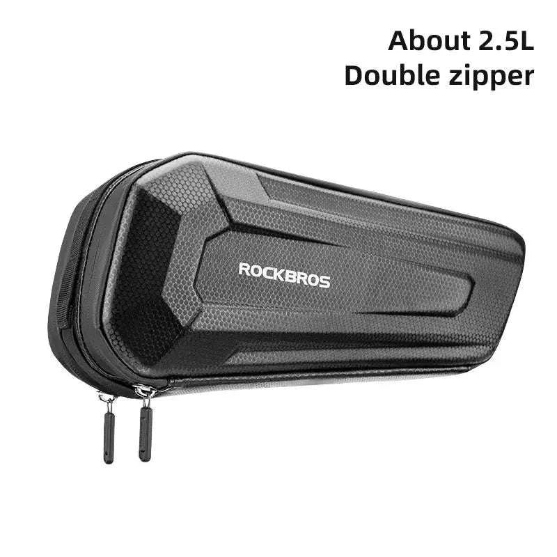 Hard Shell Bicycle Top Tube Bag 1.5L Waterproof-B67