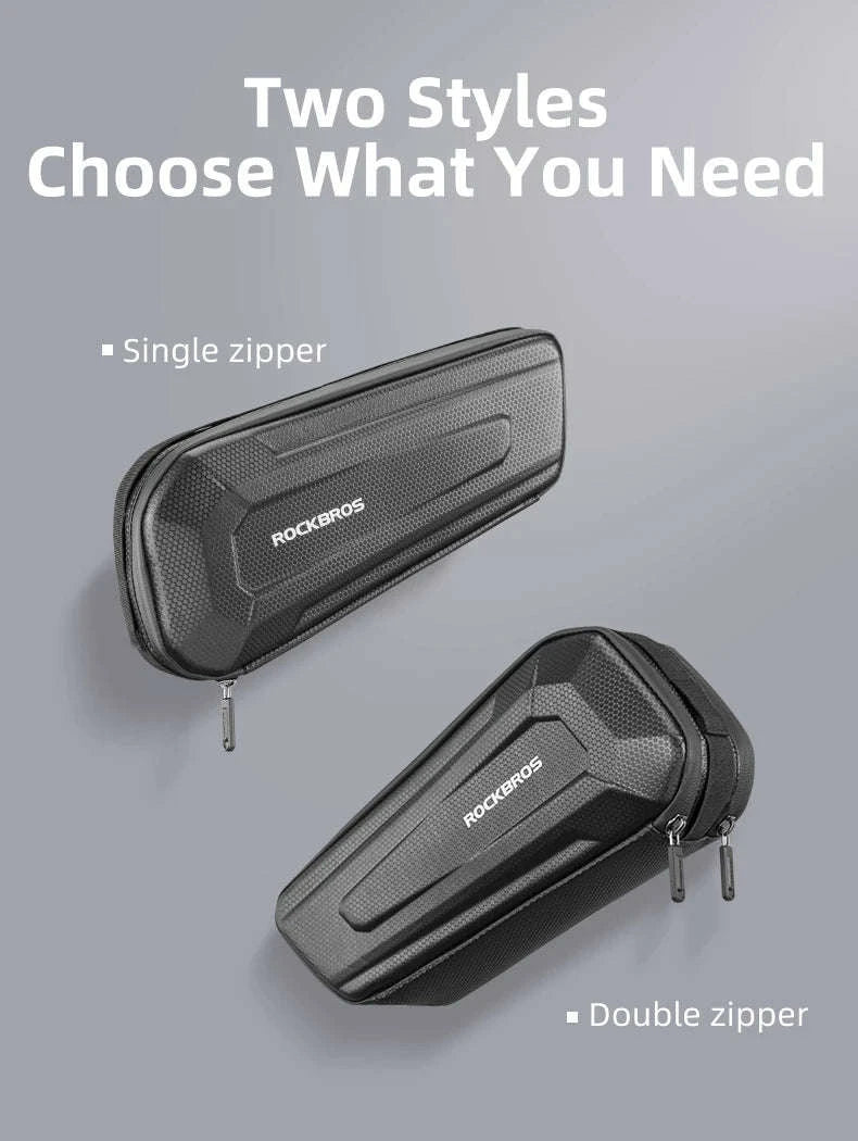 Hard Shell Bicycle Top Tube Bag 1.5L Waterproof-B67