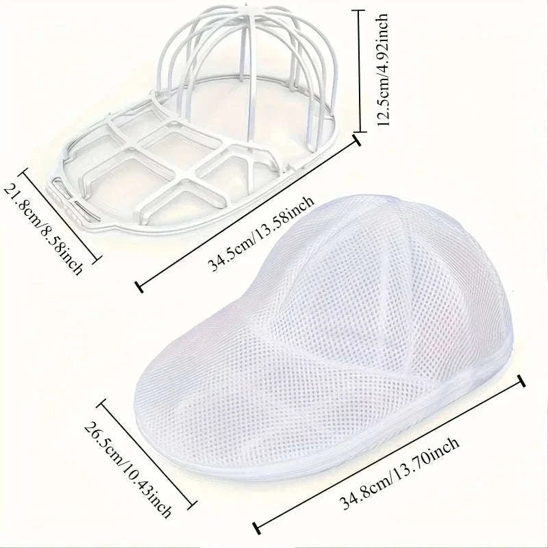 Hat Cleaner Cage for Baseball Caps-Pure hat rack