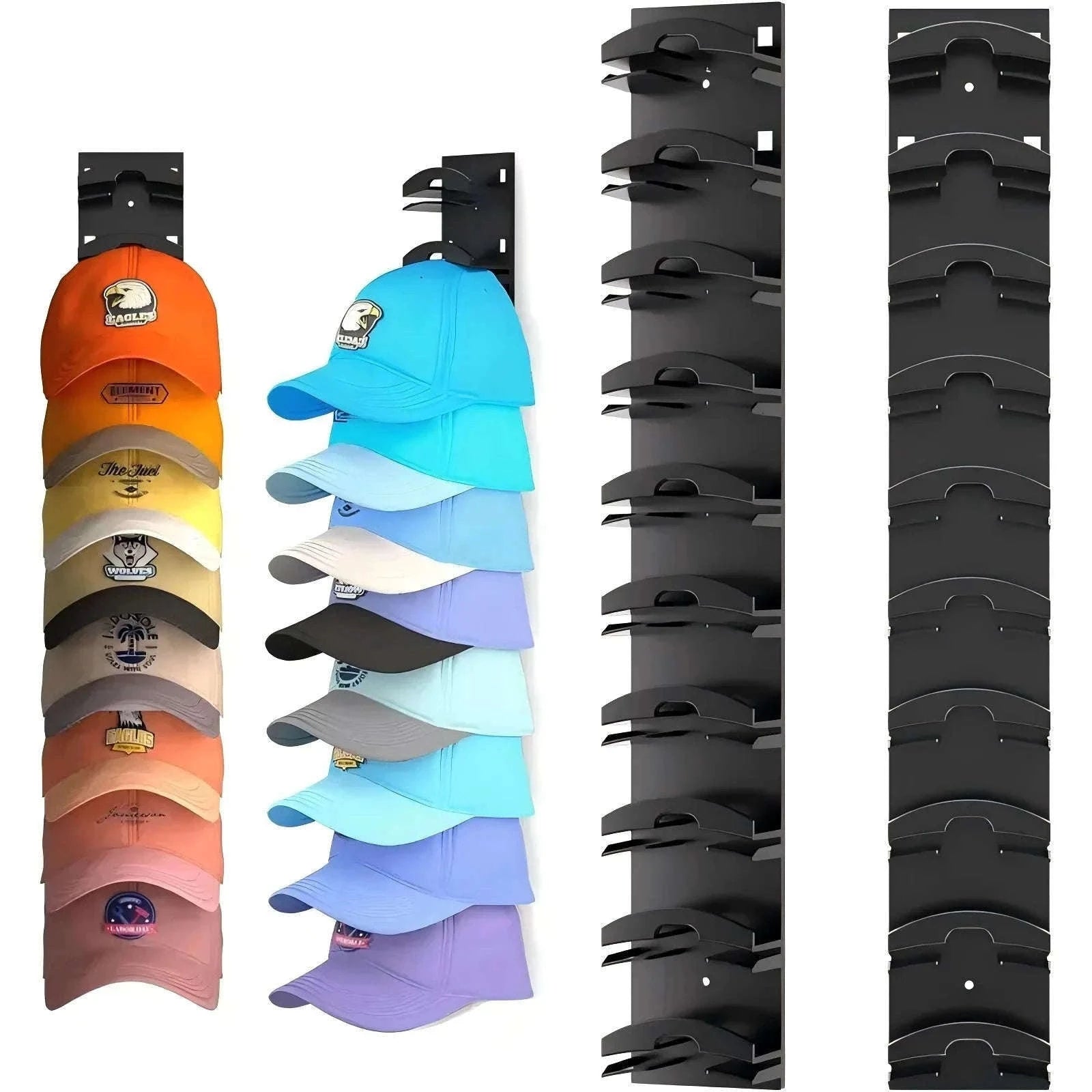 Hat Washing Frame for Shape-Safe Cleaning and Drying-2Pcs(W--B)