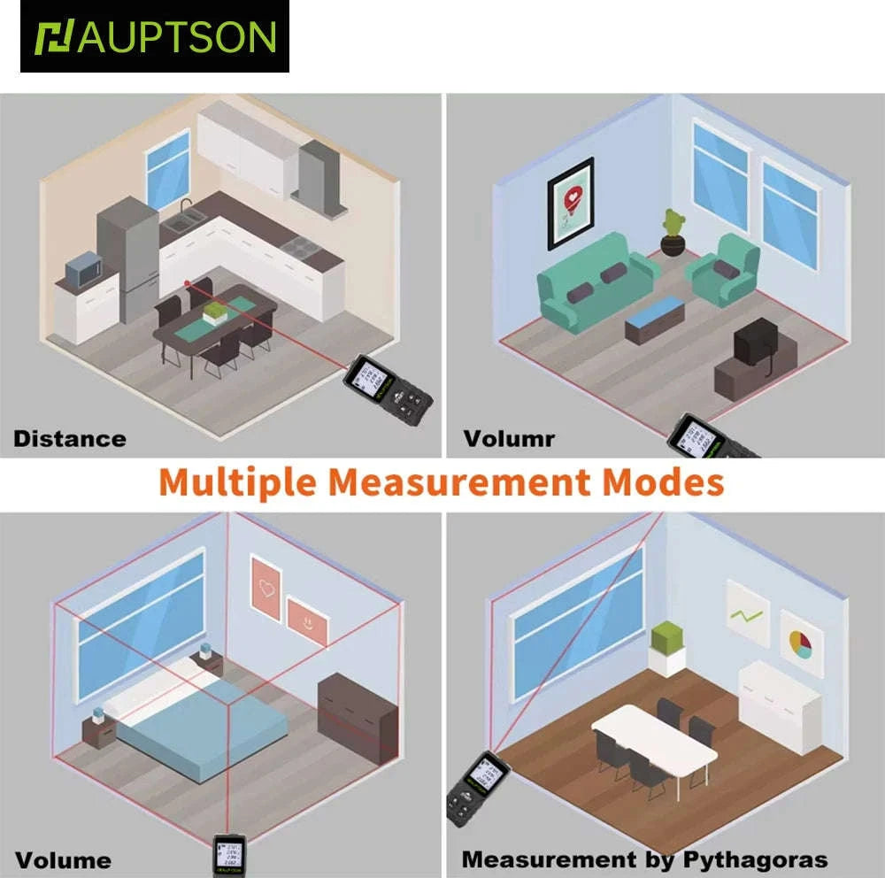 HAUPTSON 70/100M Laser Rangefinder Distance Meter-100m-OZ046