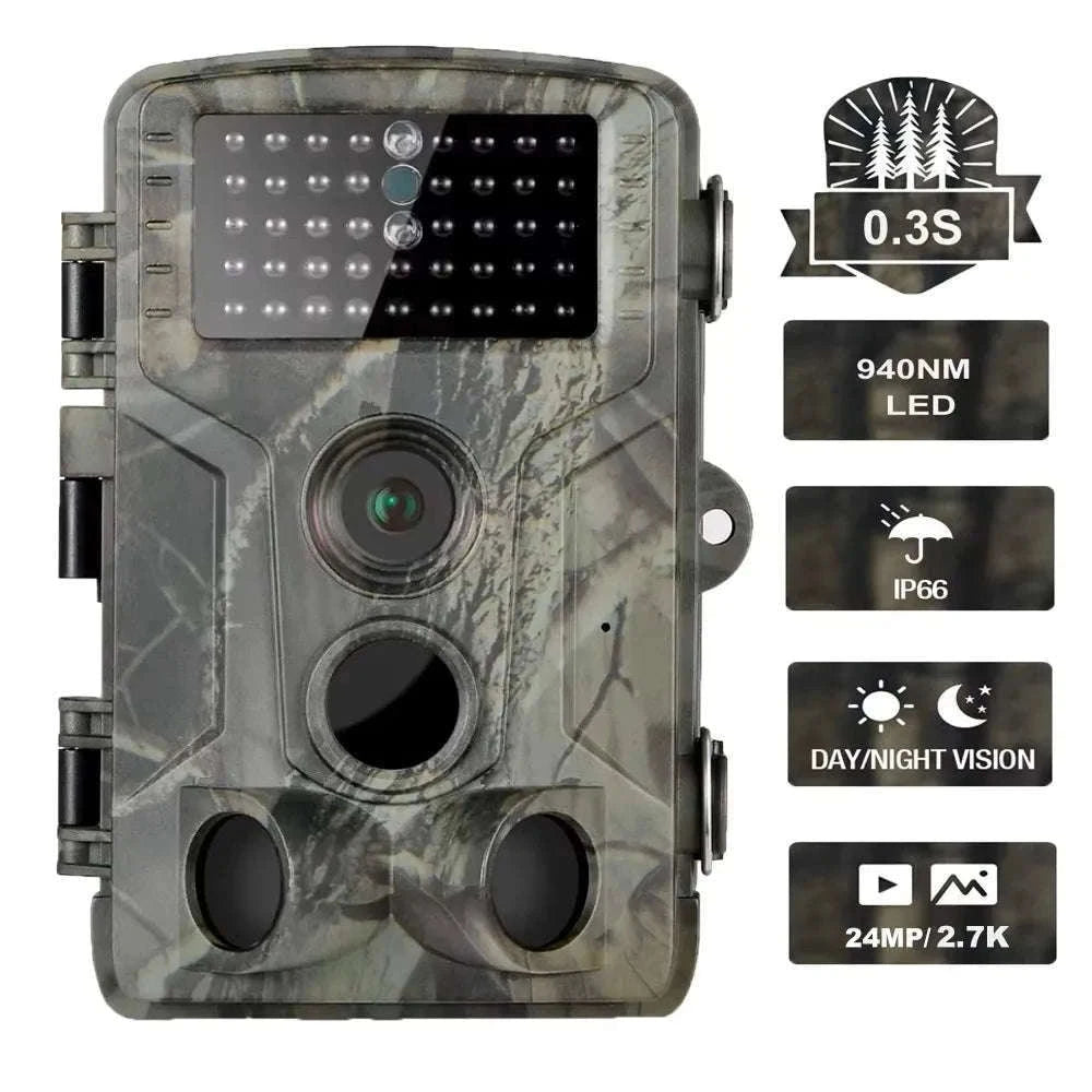 HC802A Wireless Trail Camera, 24MP Night Vision Wildlife Camera-HC-802A