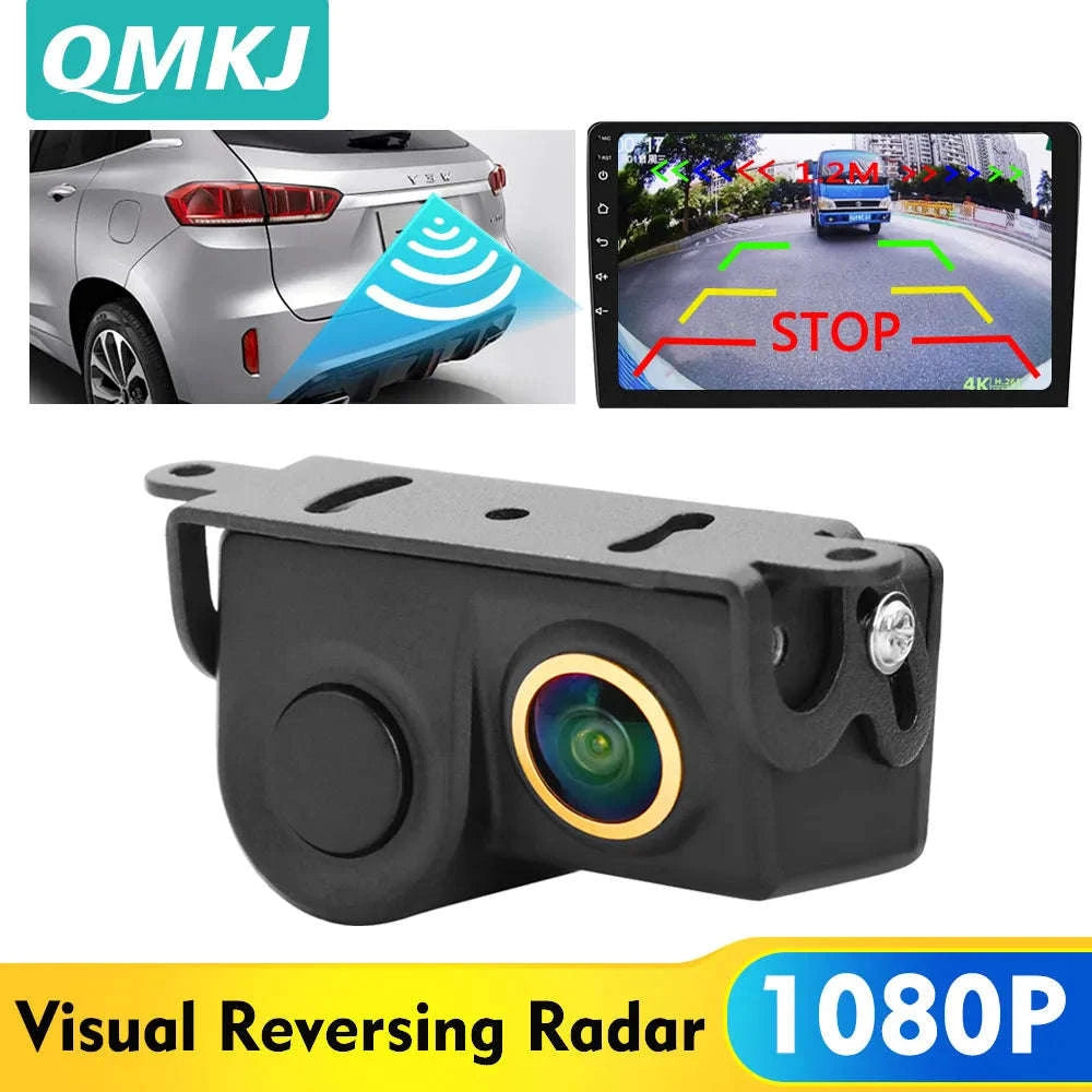 HD 1080P Car Rear View Camera with Sensor Set-Default Title