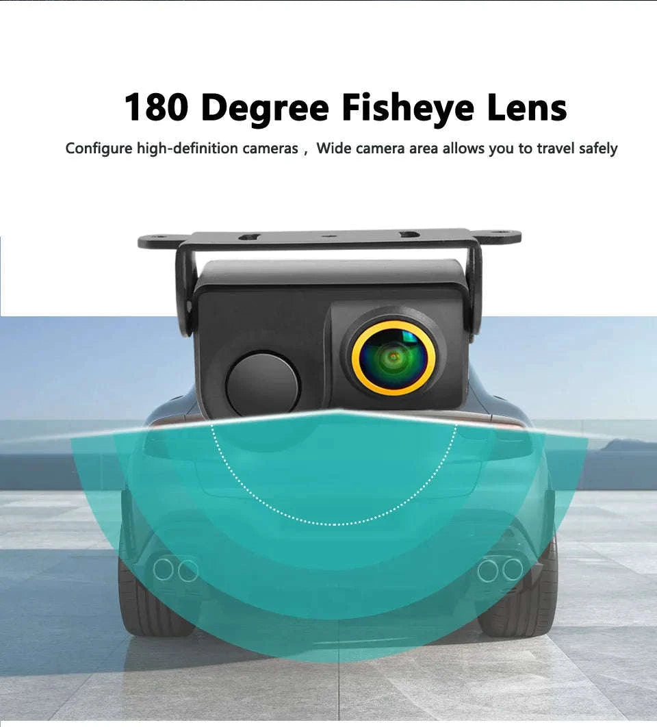 HD 1080P Car Rear View Camera with Sensor Set-Default Title