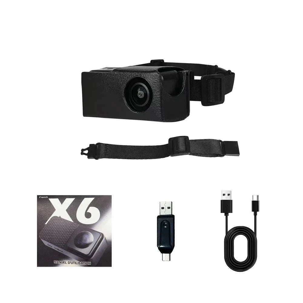 HD 1080P Pet Collar Camera with 170° Wide Angle Recording-X6 Collar pet camera / only camera