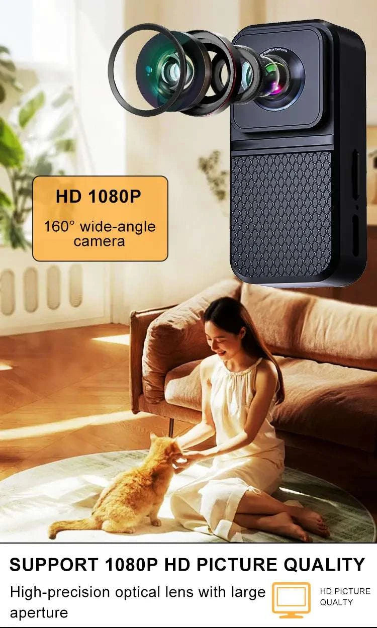 HD 1080P Pet Collar Camera with 170° Wide Angle Recording-X6 Collar pet camera / only camera
