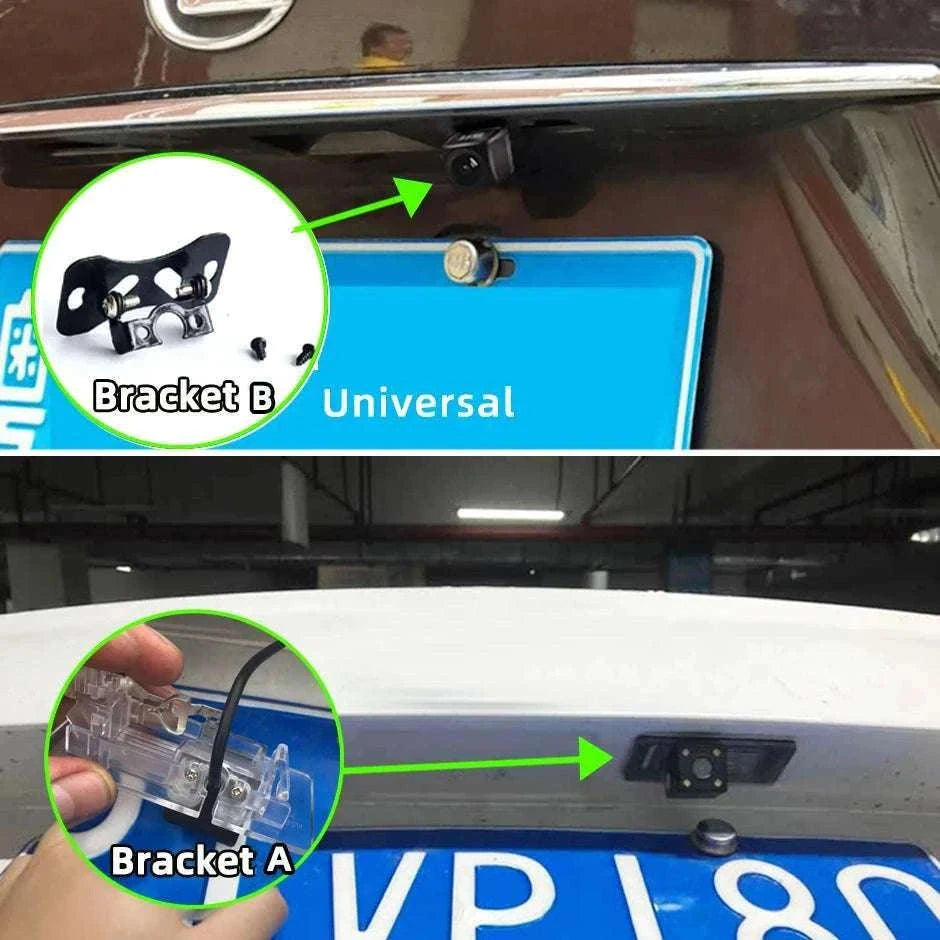 HD 1080P Rear View Backup Camera with 170° Wide Angle Night Vision-AHD1080P