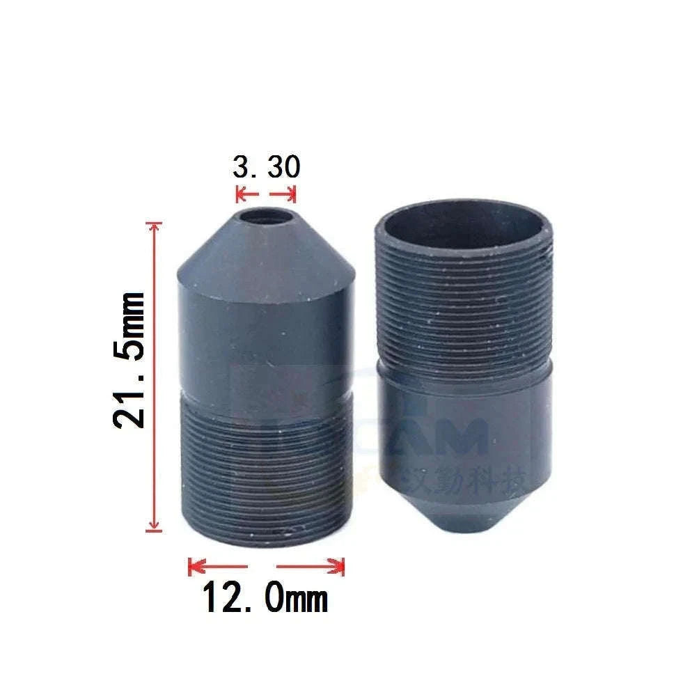 HD 3MP 10mm Pinhole Lens with M12 Mount and IR Filter-Ivory