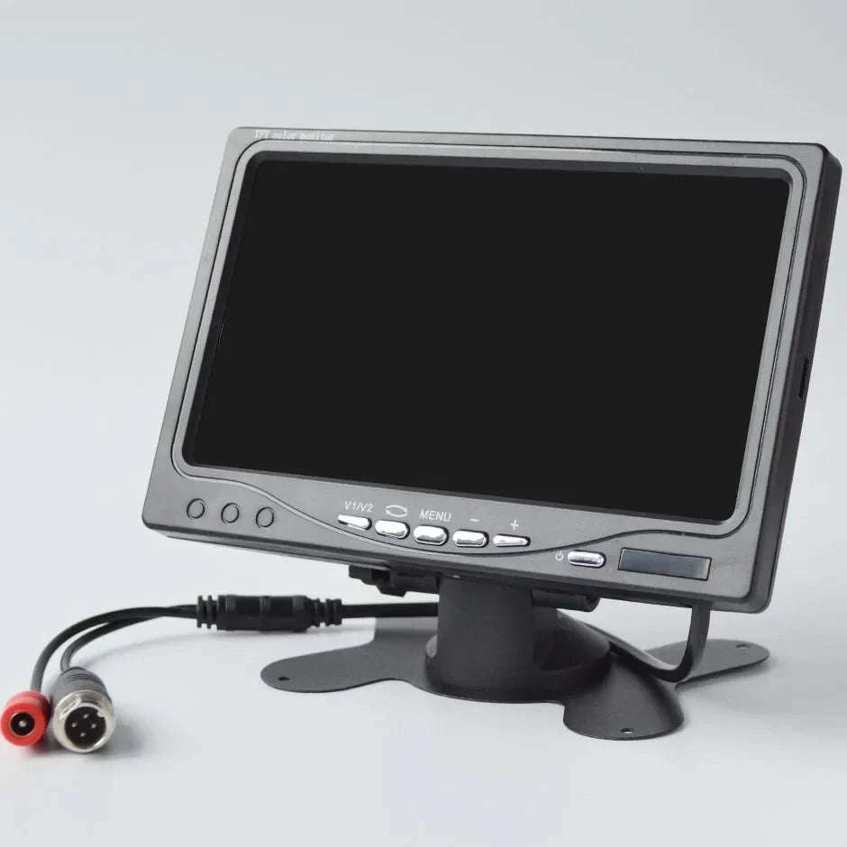 HD Backup Camera with 7" Monitor for Truck, RV & Trailer-10m 7-in monitor Kit