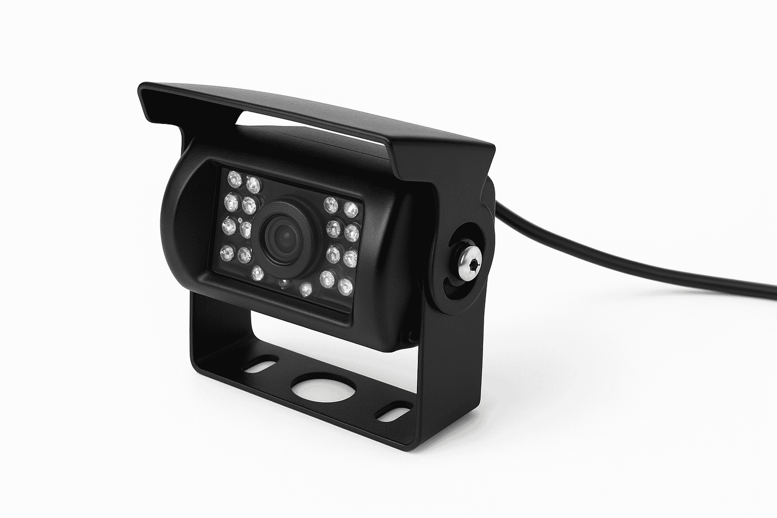 HD IR Night Vision Backup Camera for Trucks, RVs & Buses-Silver