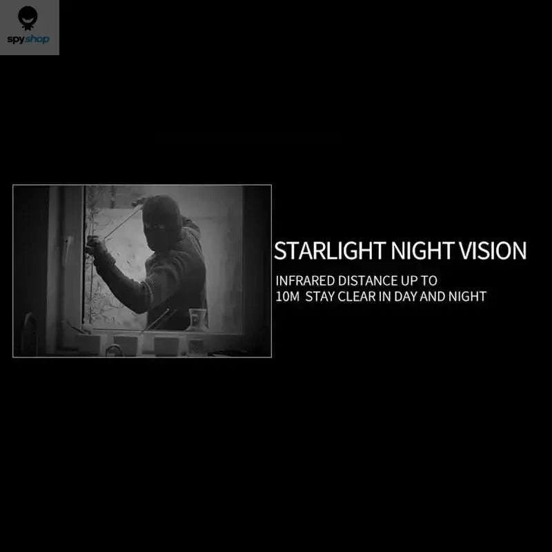 HD Mini Camera - 1080P Portable Nanny Cam for Discreet Security-Black