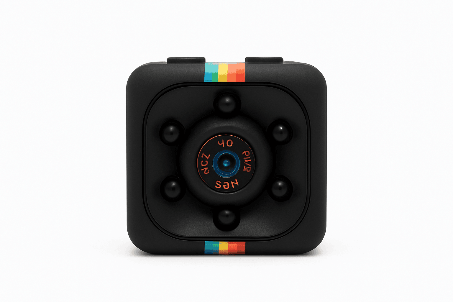 HD Mini Camera - 1080P Portable Nanny Cam for Discreet Security-Black