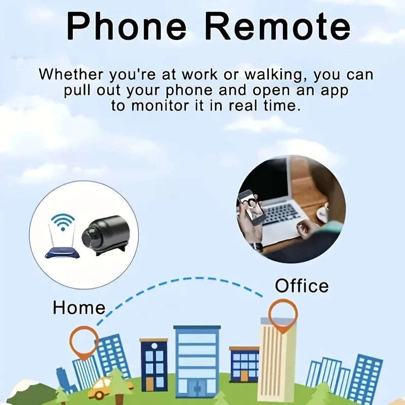 HD Mini Camera WiFi 1080P Remote Wireless Video Recorder-1pc camera