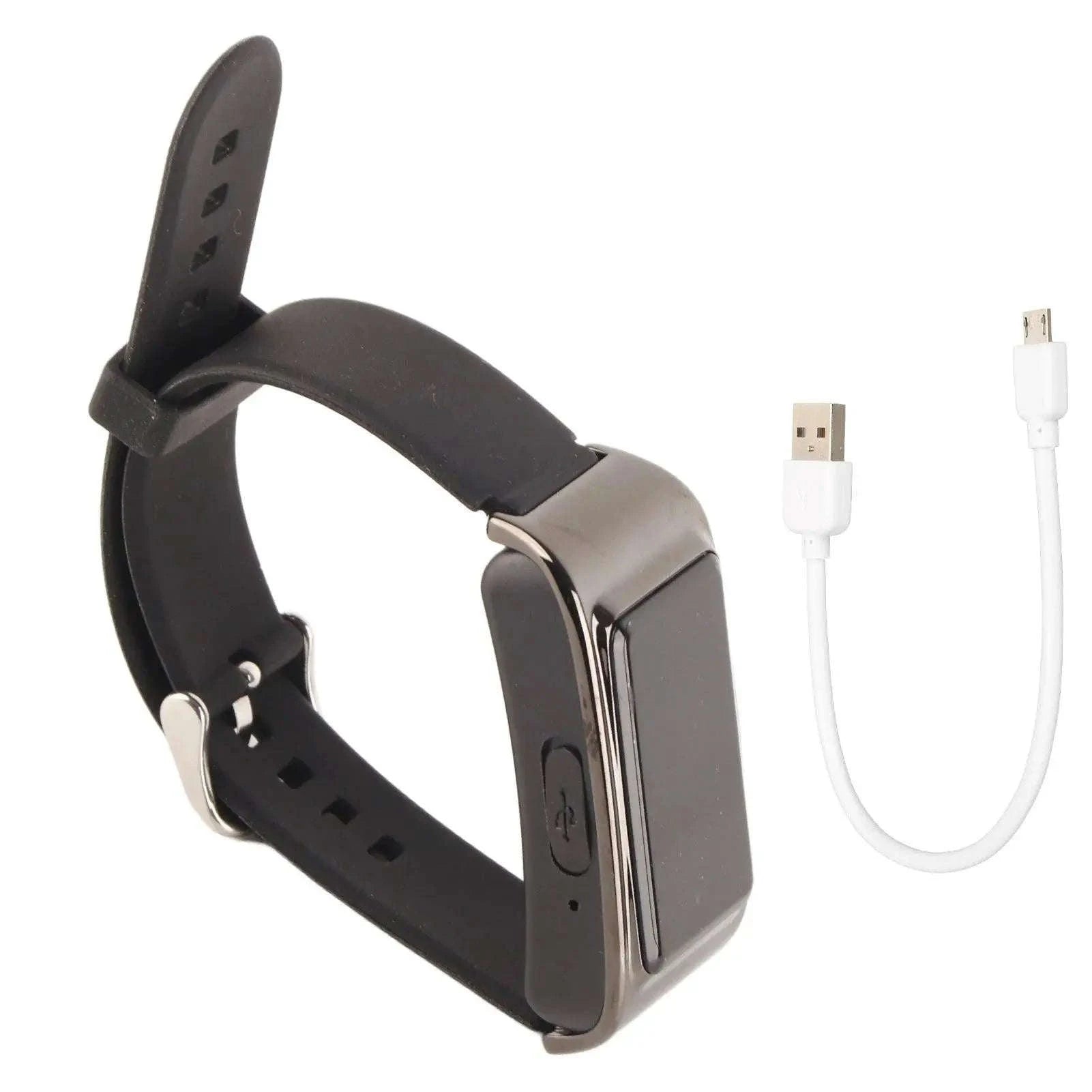 HD Recorder Watch – Discreet 1080p Video & Clear Voice Capture Bracelet-64G