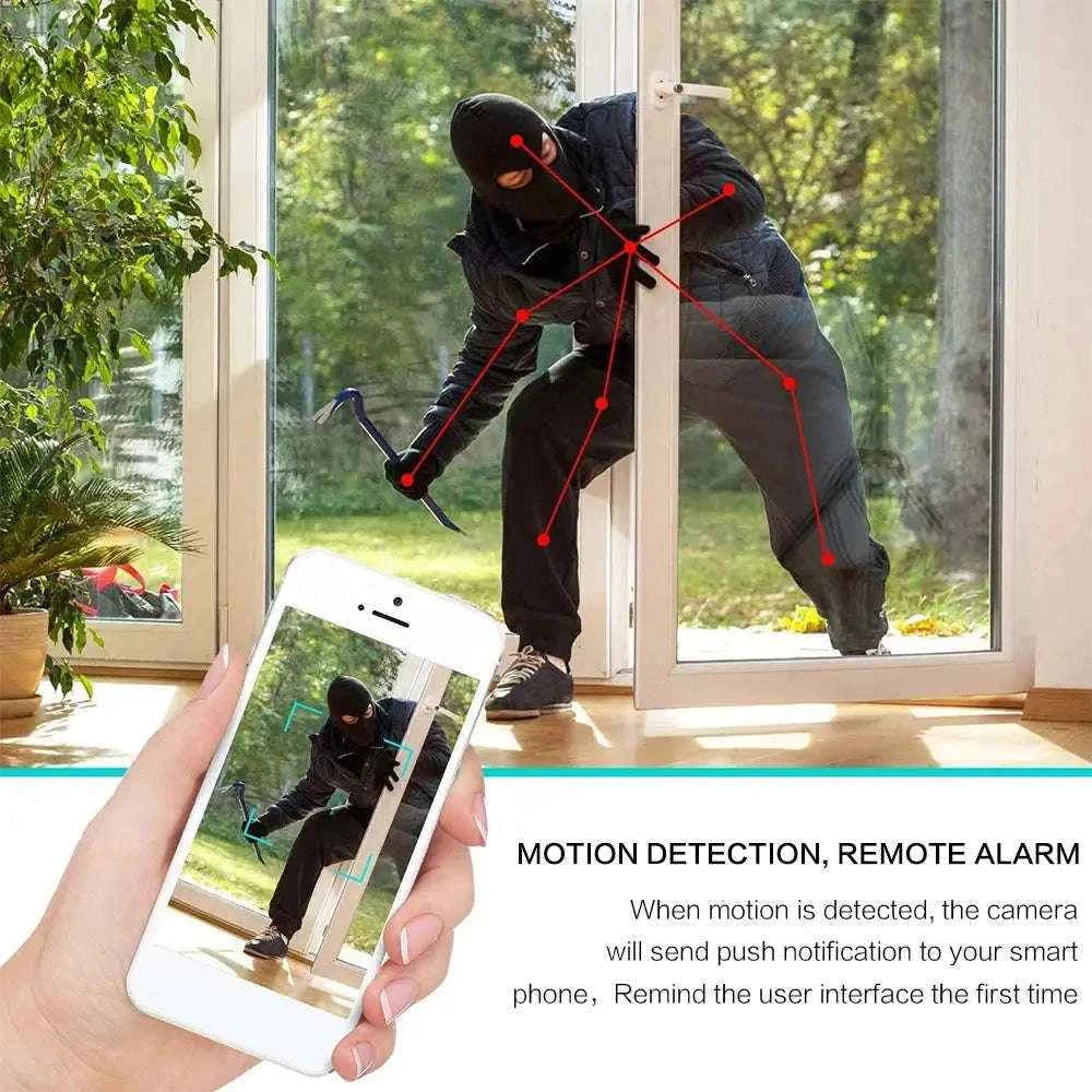 HD WiFi Mini Camera with 1080P Recording and WiFi Viewing