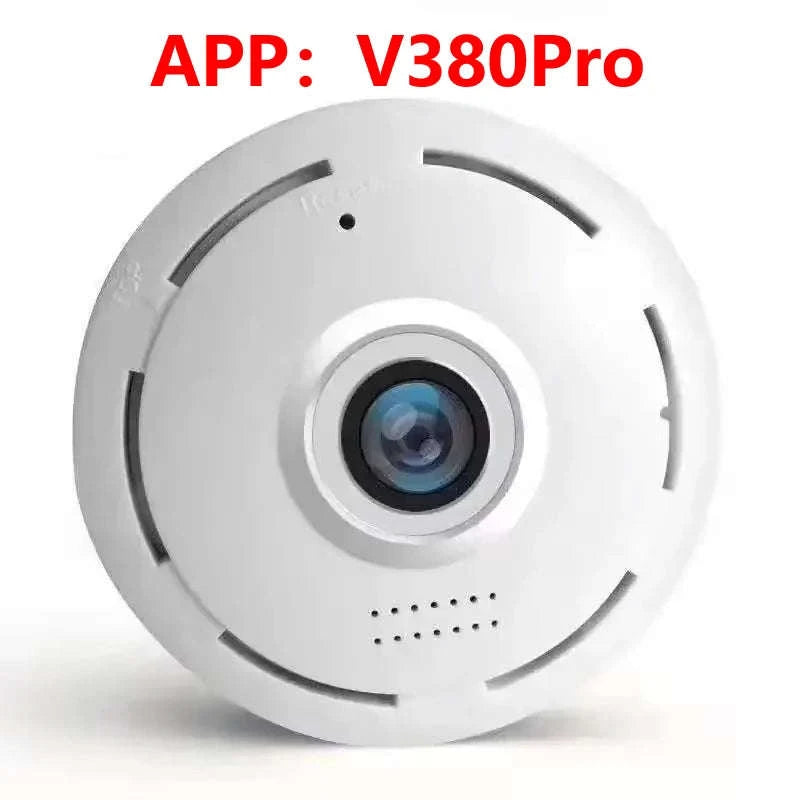 HD Wifi Panorama Camera 3MP Smart Home Security Camera-M9 / without TF card