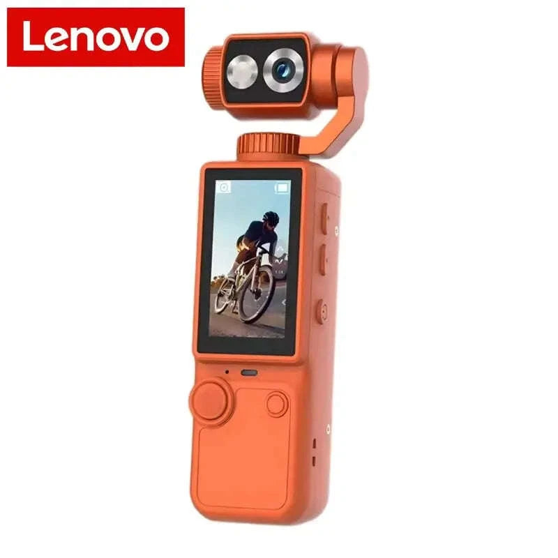 HD WiFi Wearable Camera with Fill Light-orange