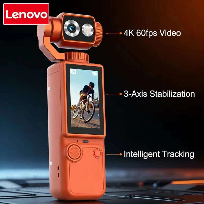 HD WiFi Wearable Camera with Fill Light-orange