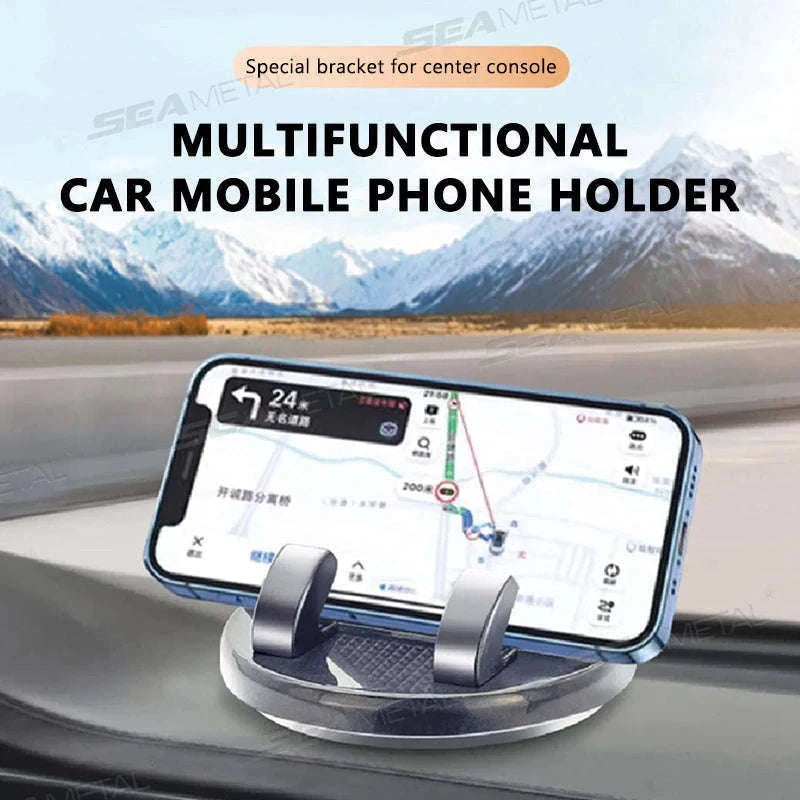 Head-Up Phone Mount for Car Dashboard-Black