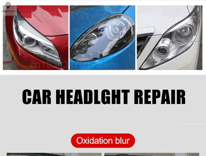 Headlight Restoration Kit for Clear, Bright Headlights-300ML
