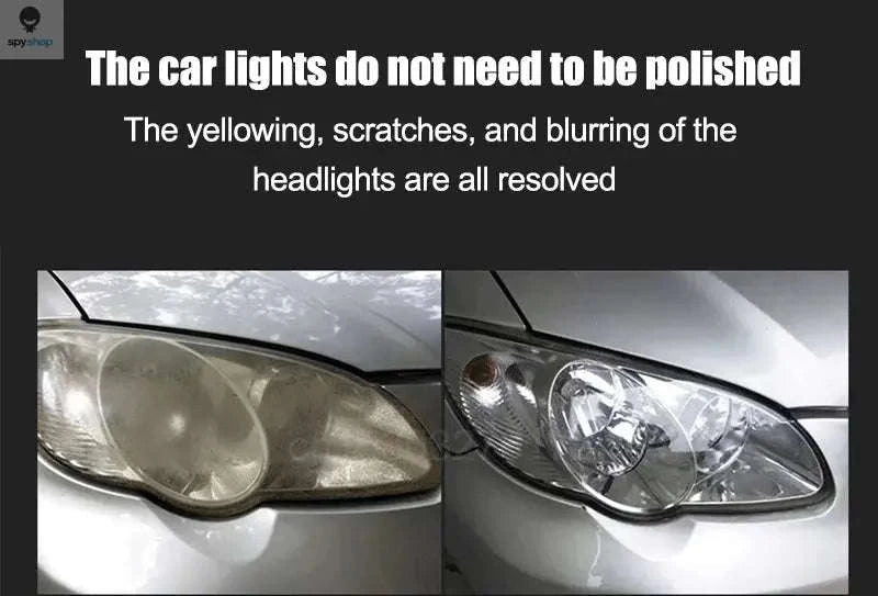 Headlight Restoration Kit for Clear, Bright Headlights-300ML
