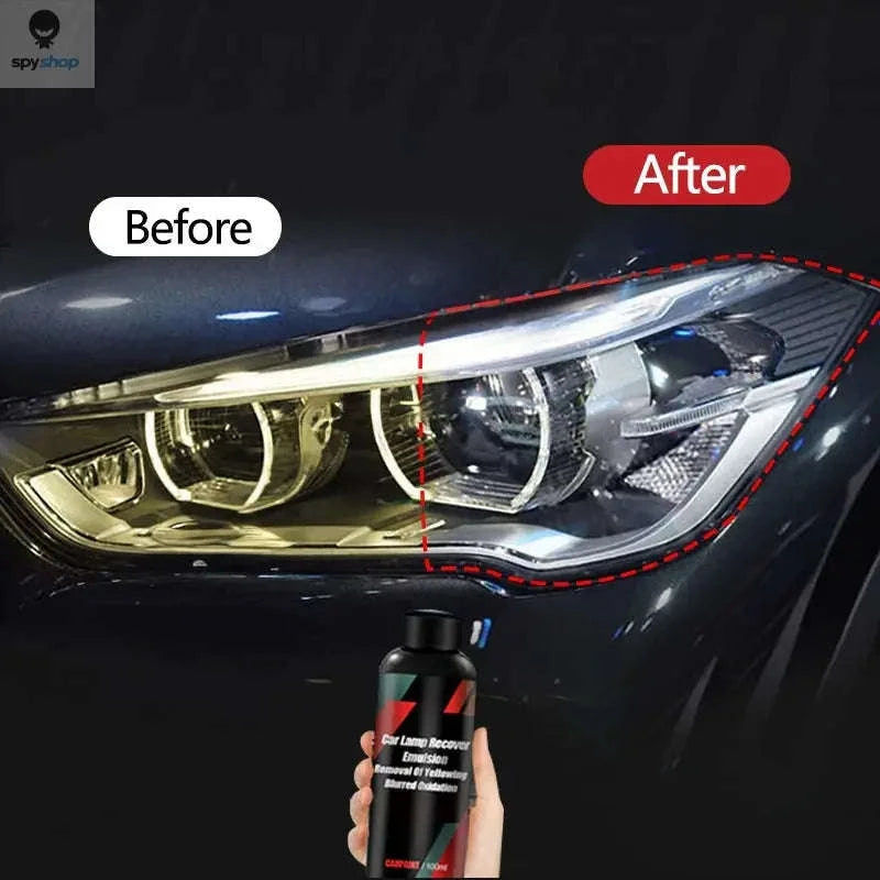 Headlight Restoration Kit for Clear, Bright Headlights-300ML