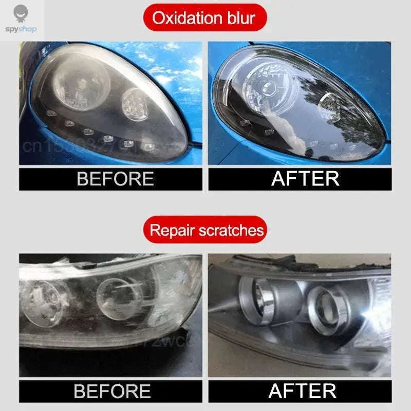 Headlight Restoration Kit for Clear, Bright Headlights-300ML