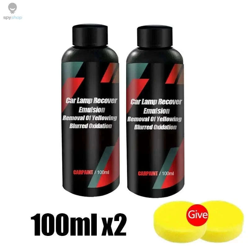Headlight Restoration Kit for Clear, Bright Headlights-300ML
