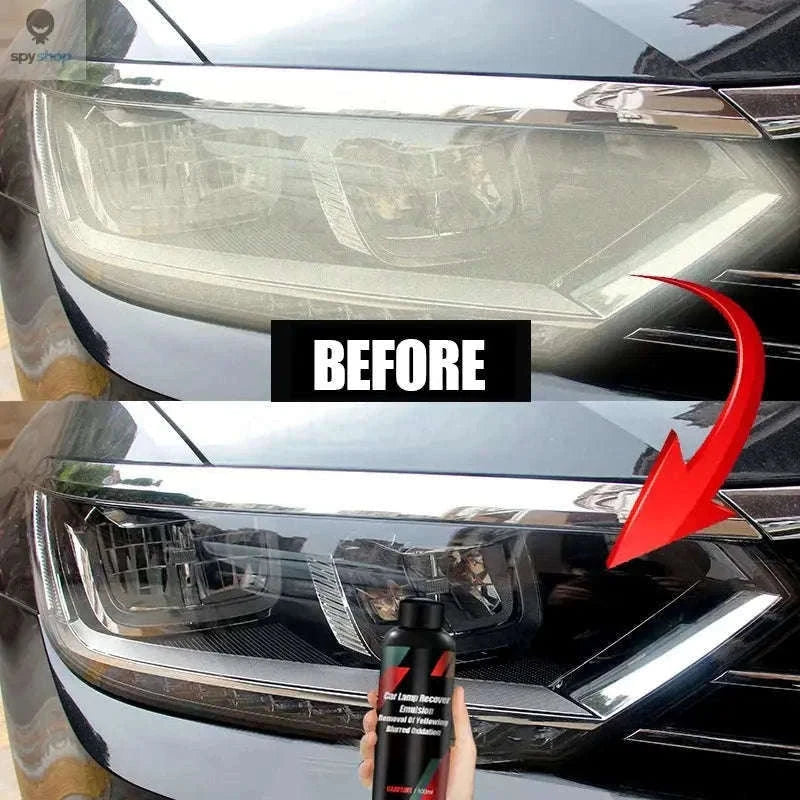Headlight Restoration Kit for Clear, Bright Headlights-300ML