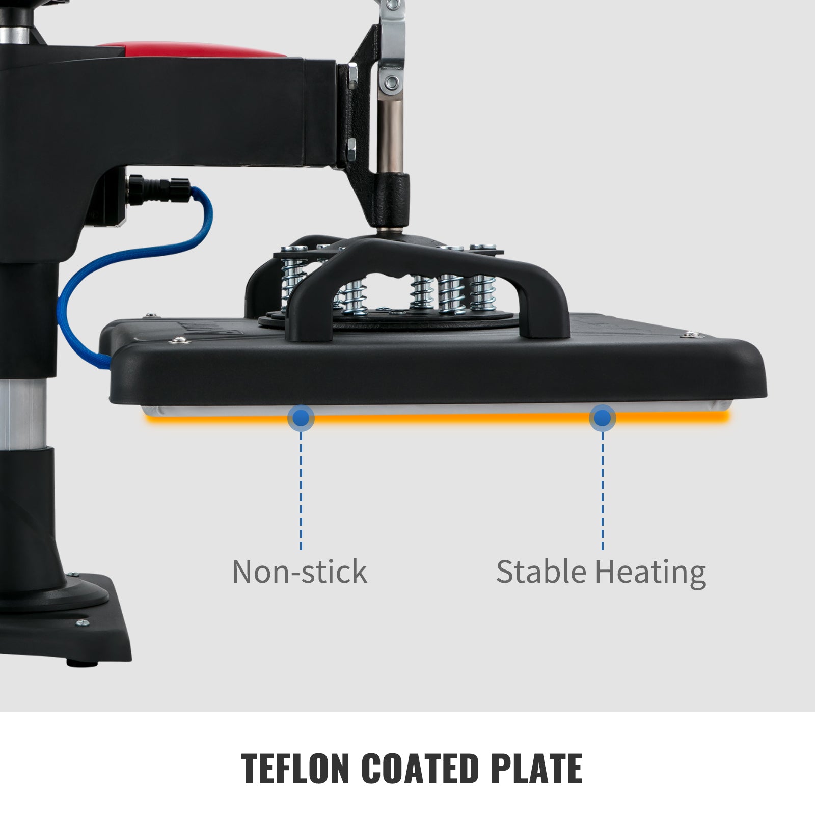 5-in-1 Heat Press Machine 12x15" Clamshell Digital Control