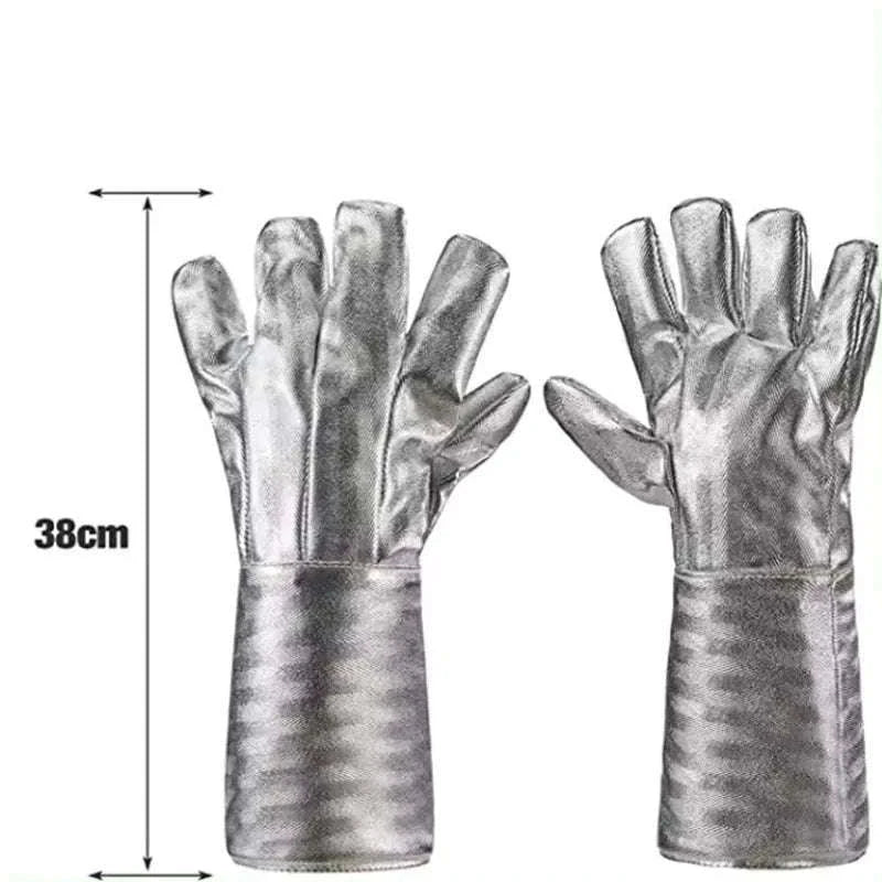 Heat Resistant Aluminized Gloves for Welding and Firefighting-China Mainland