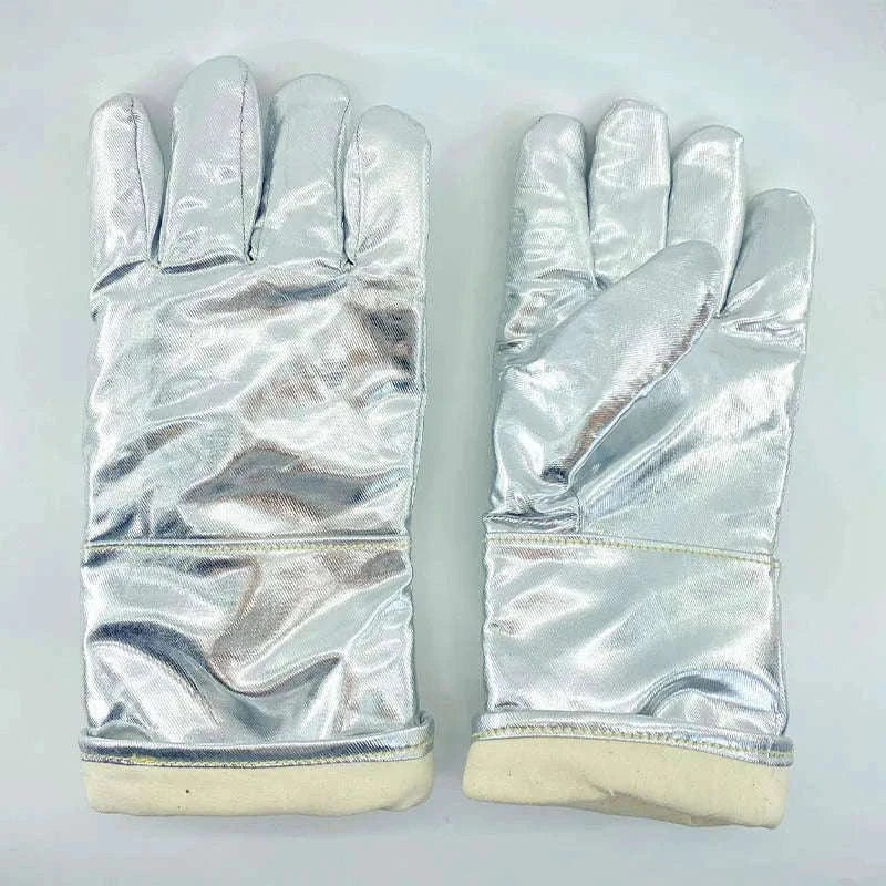 Heat Resistant Aluminized Gloves for Welding and Firefighting-China Mainland