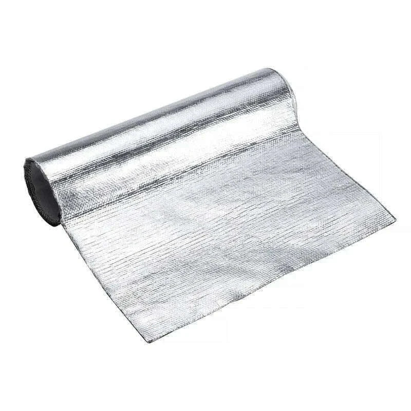 Heat-Resistant Fiberglass Aluminum Foil Tape-30x60cm -golden