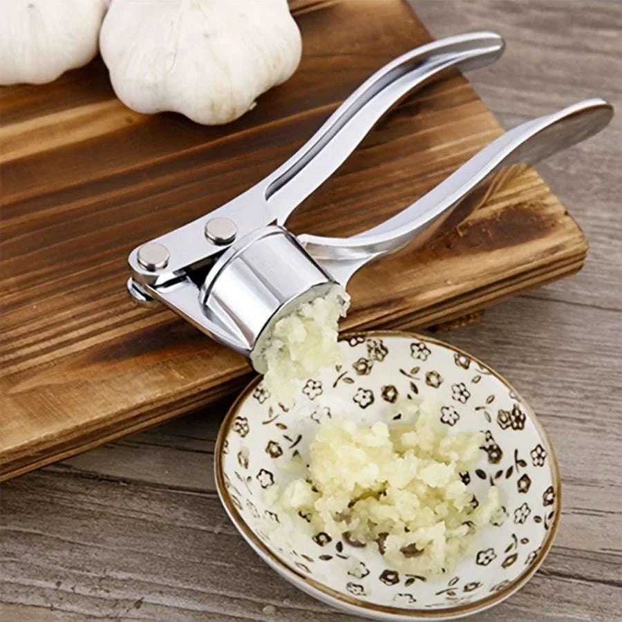 Heavy Duty Aluminum Garlic Press Multi-Tool 18cm-United States