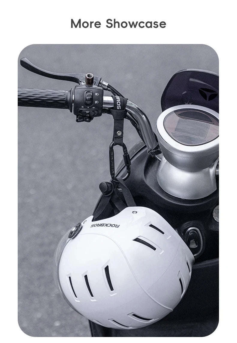 Heavy Duty Bike Handlebar Hook for Helmet, Bags & Bottles-2 pcs